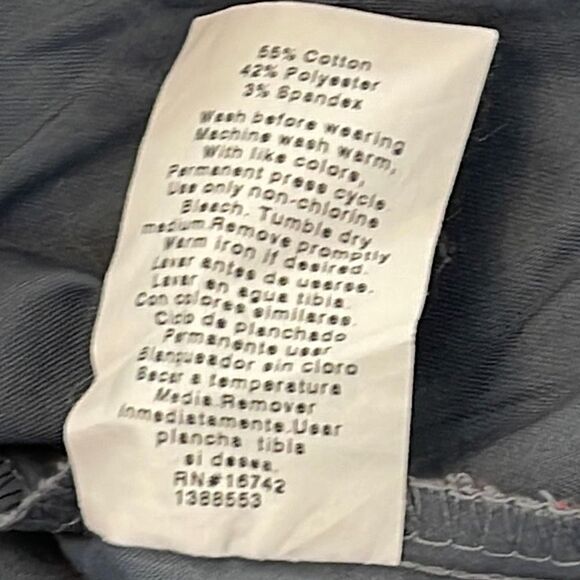 Bio Bring it On Medical Scrub Top.‎ Size XL Gray - Picture 7 of 9